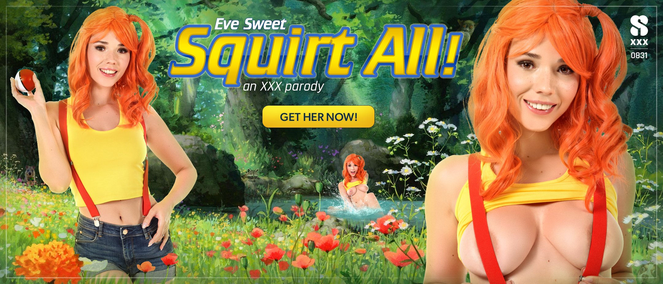 Eve Sweet - Squirt All! - Get her now!